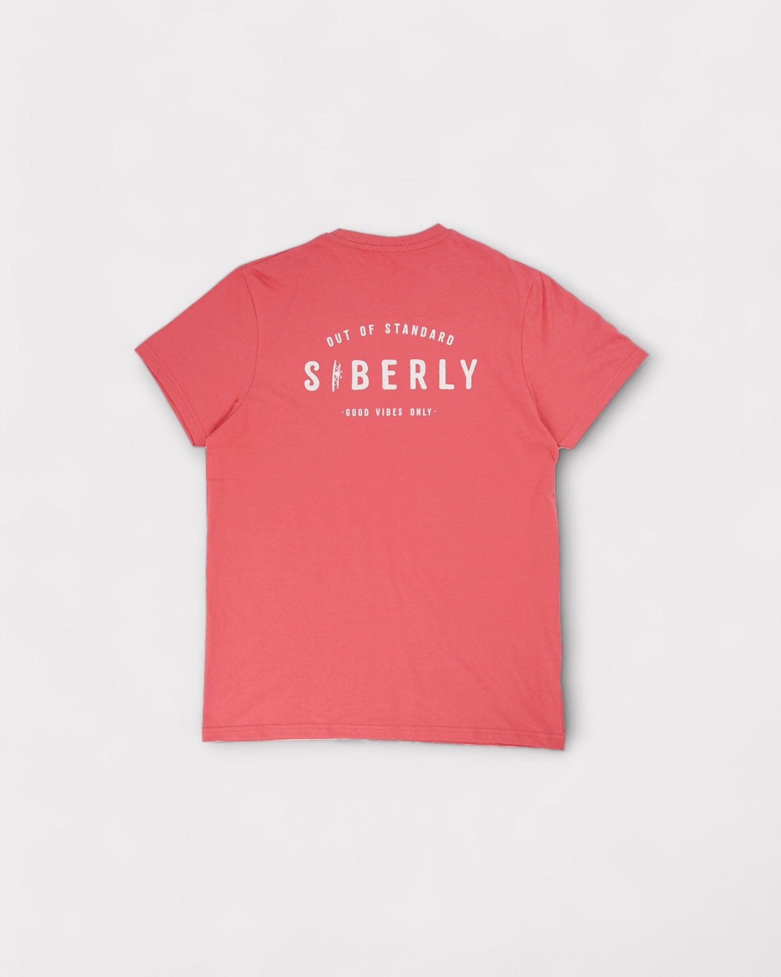 Camiseta good vibes fresa - Siberly Brand