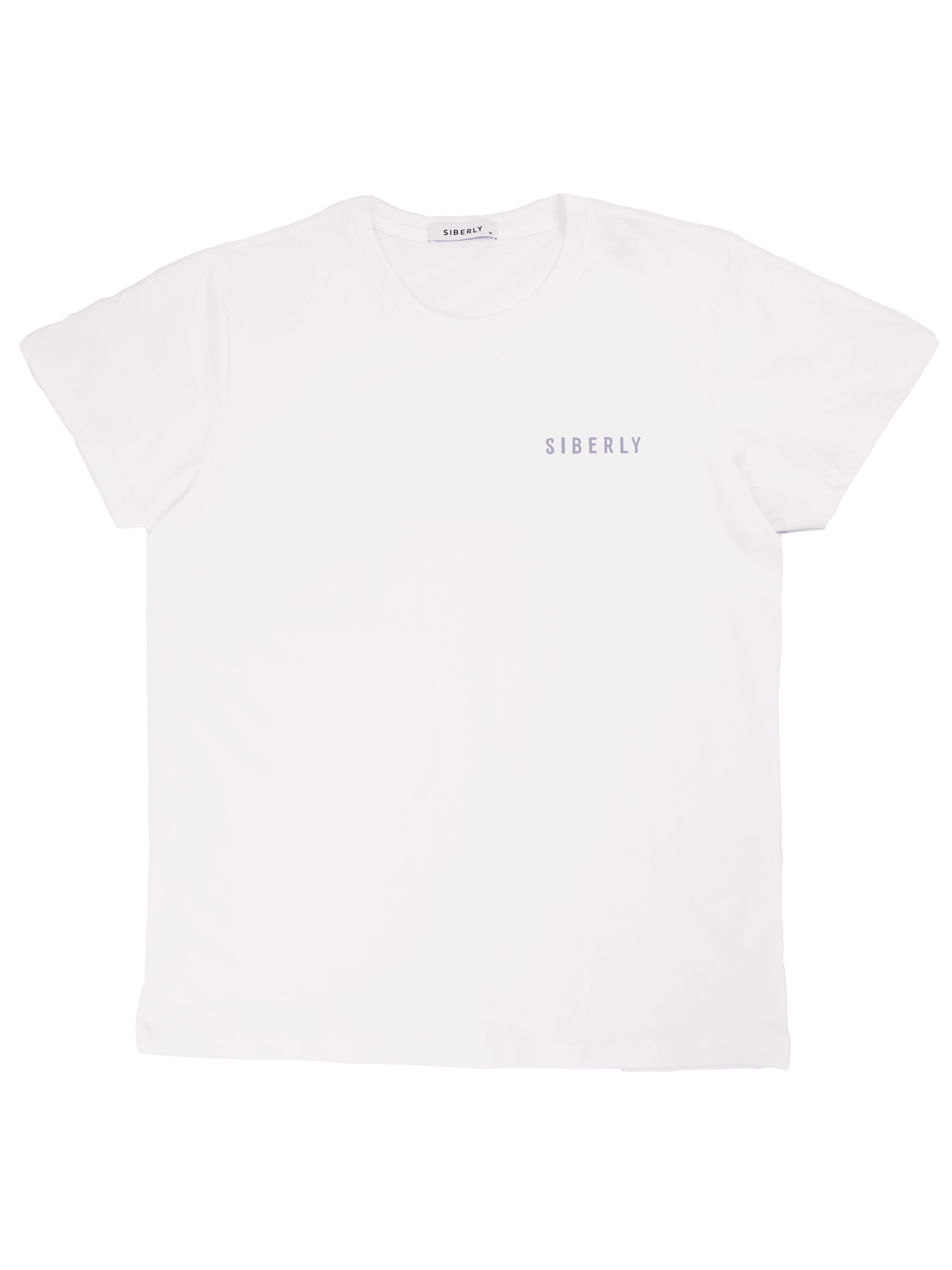 Camiseta good vibes blanco - SIBERLY