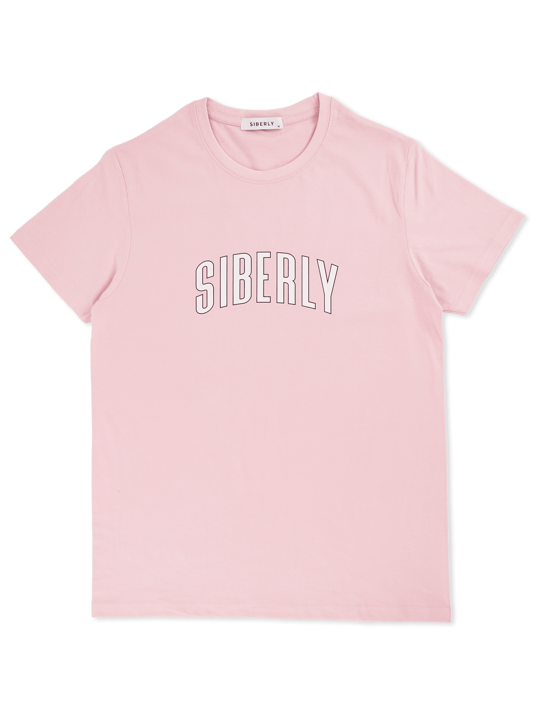 Camiseta Crew Rosa - SIBERLY