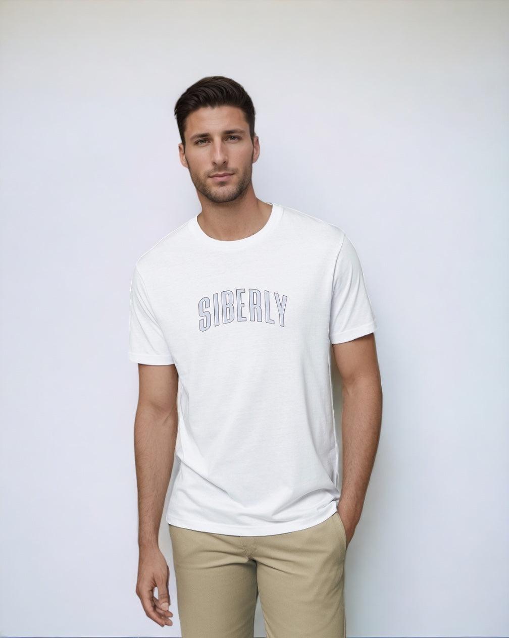 Camiseta Crew Blanco - Siberly Brand